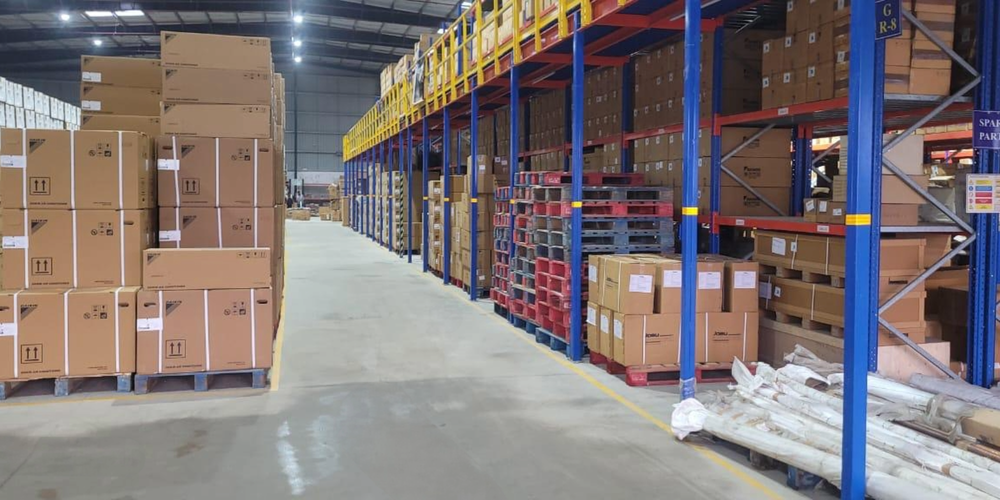 Warehousing facility by Anamika Logistics 